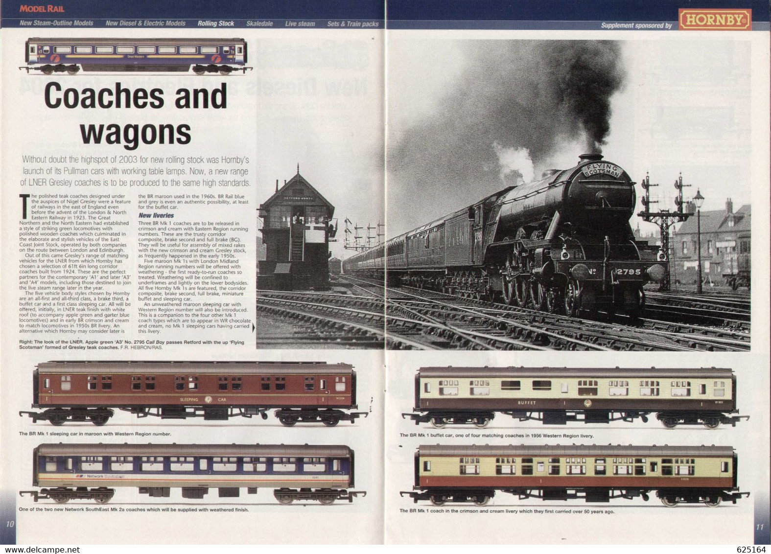 Catalogue HORNBY 2004 NEW PRODUCT GUIDE - Model Rail - Inglés