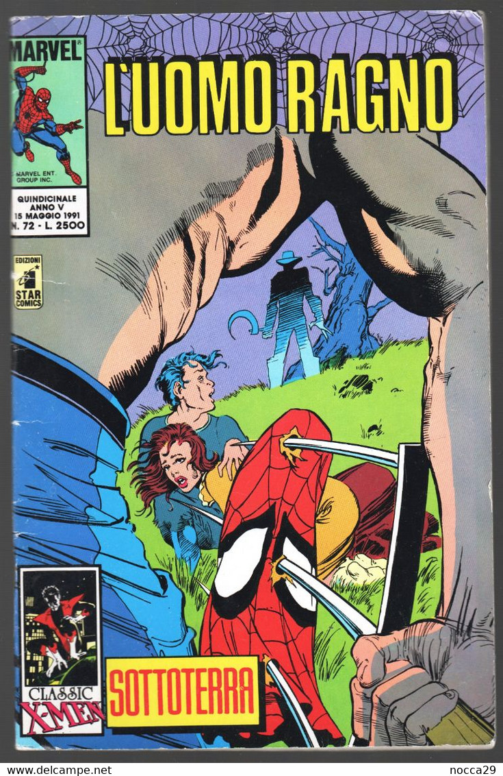 FUMETTO - L'UOMO RAGNO N° 72 - 15 MAGGIO 1991 - Spider Man