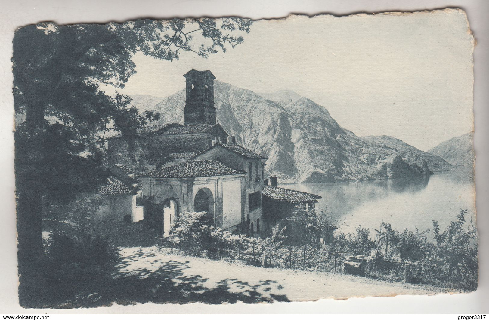 C5288) Chiesa Di CASTAGNOLA E Monte Caprino - OLD ! - Agno