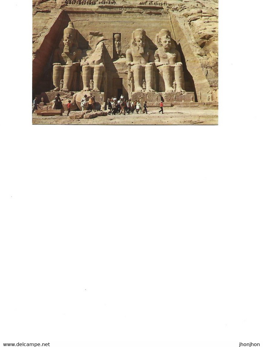 Egypt - Postcard Unused -   The Temple Of Abu Simbel - Tempel Von Abu Simbel