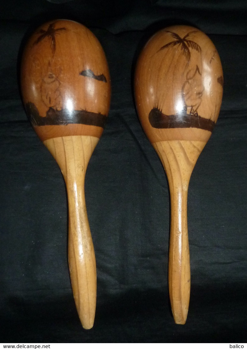 Une Paire De Maracas - Pro. - Musical Instruments