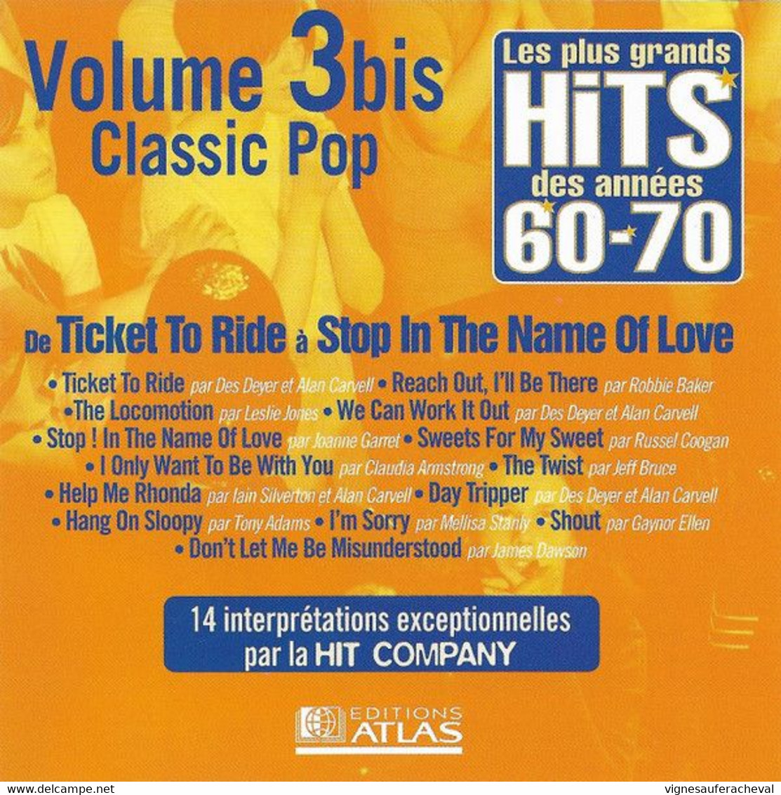 Les Plus Grands Hits Des Années 60-70 Volume 3bis - Hit-Compilations