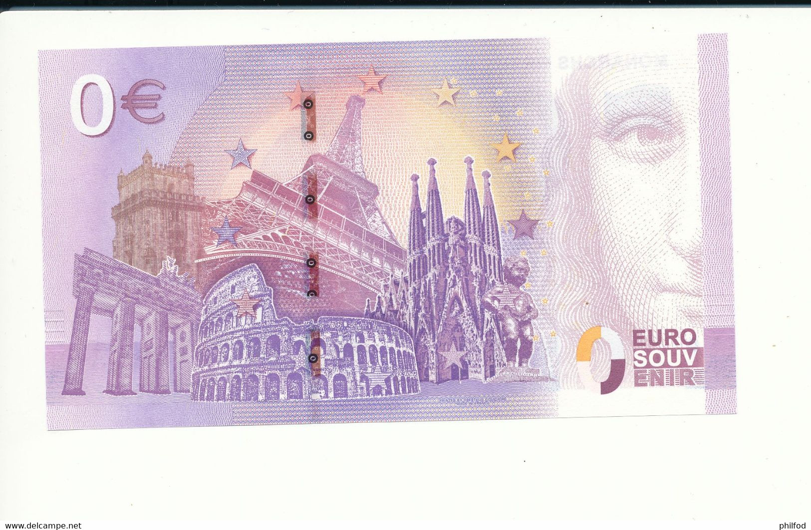 Billet Touristique 0 Euro - MONARCHS OF THE NETHERLANDS - PEAS - 2020-3 -  n° 3224 - Altri & Non Classificati