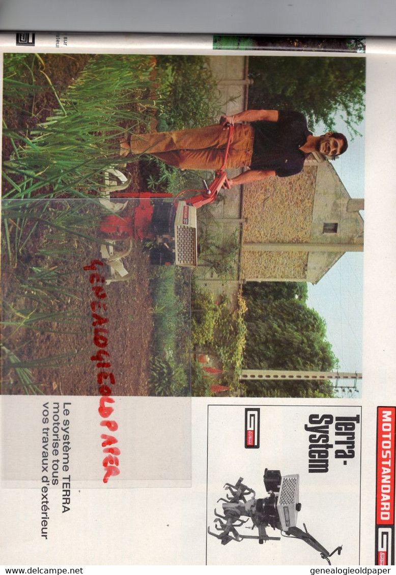 71-MACON-58-SERMOISE PAR NEVERS-SARREBRUCK- R. ROSIER RARE CATALOGUE MOTOSTANDARD AGRICULTURE- 26 RUE DE LYON-TONDEUSE-