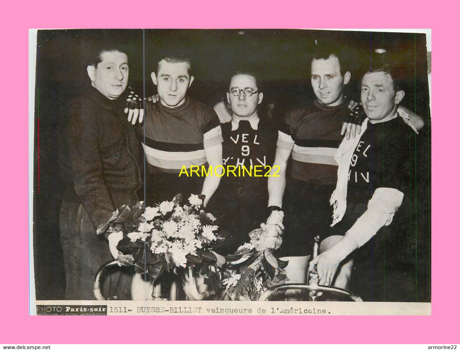 Photo Presse CYCLISME  - BUYSSE- BILLIET Vainqueurs De L Americaine - Cyclisme