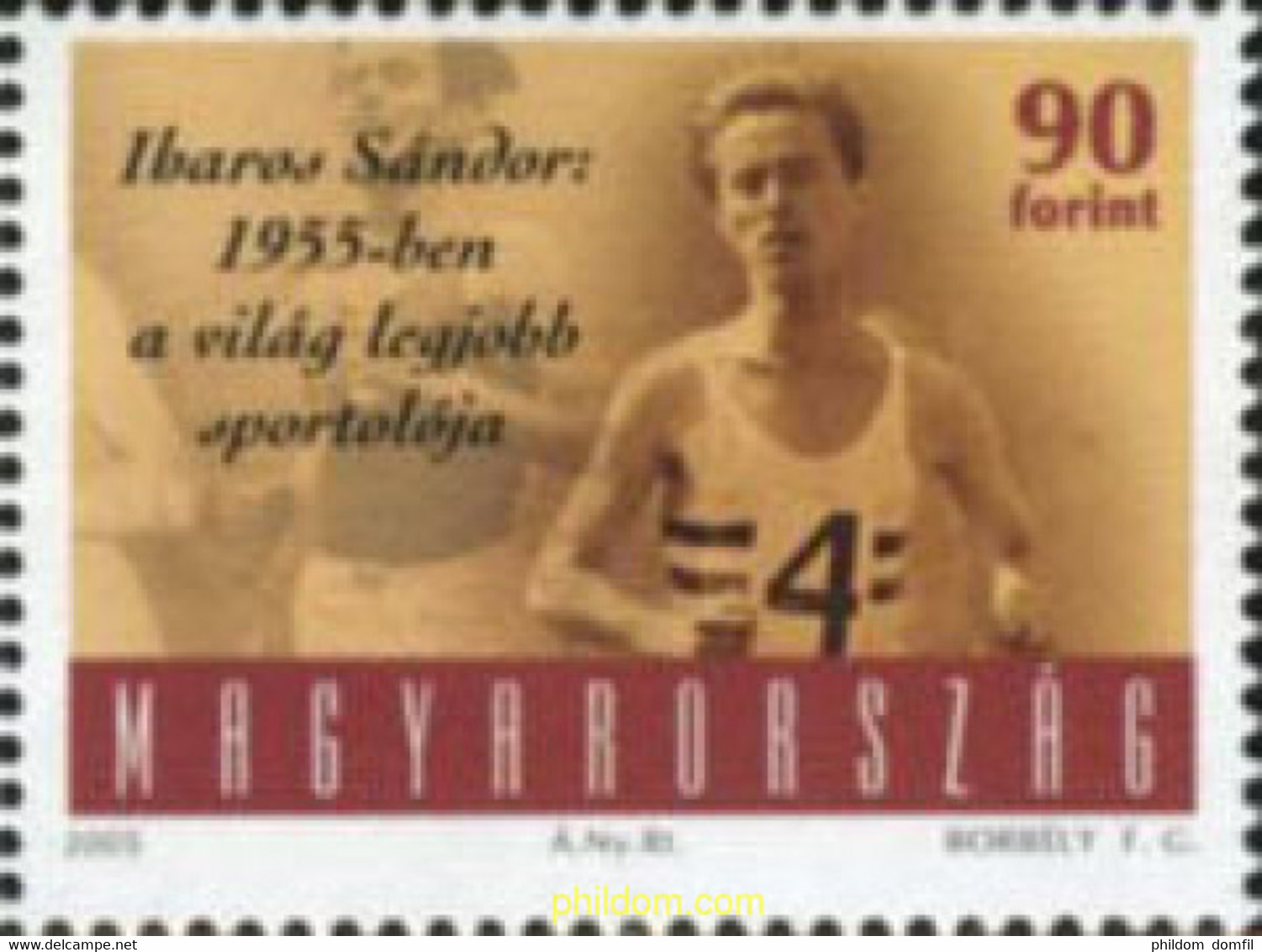 182534 MNH HUNGRIA 2005 DEPORTE - Usati