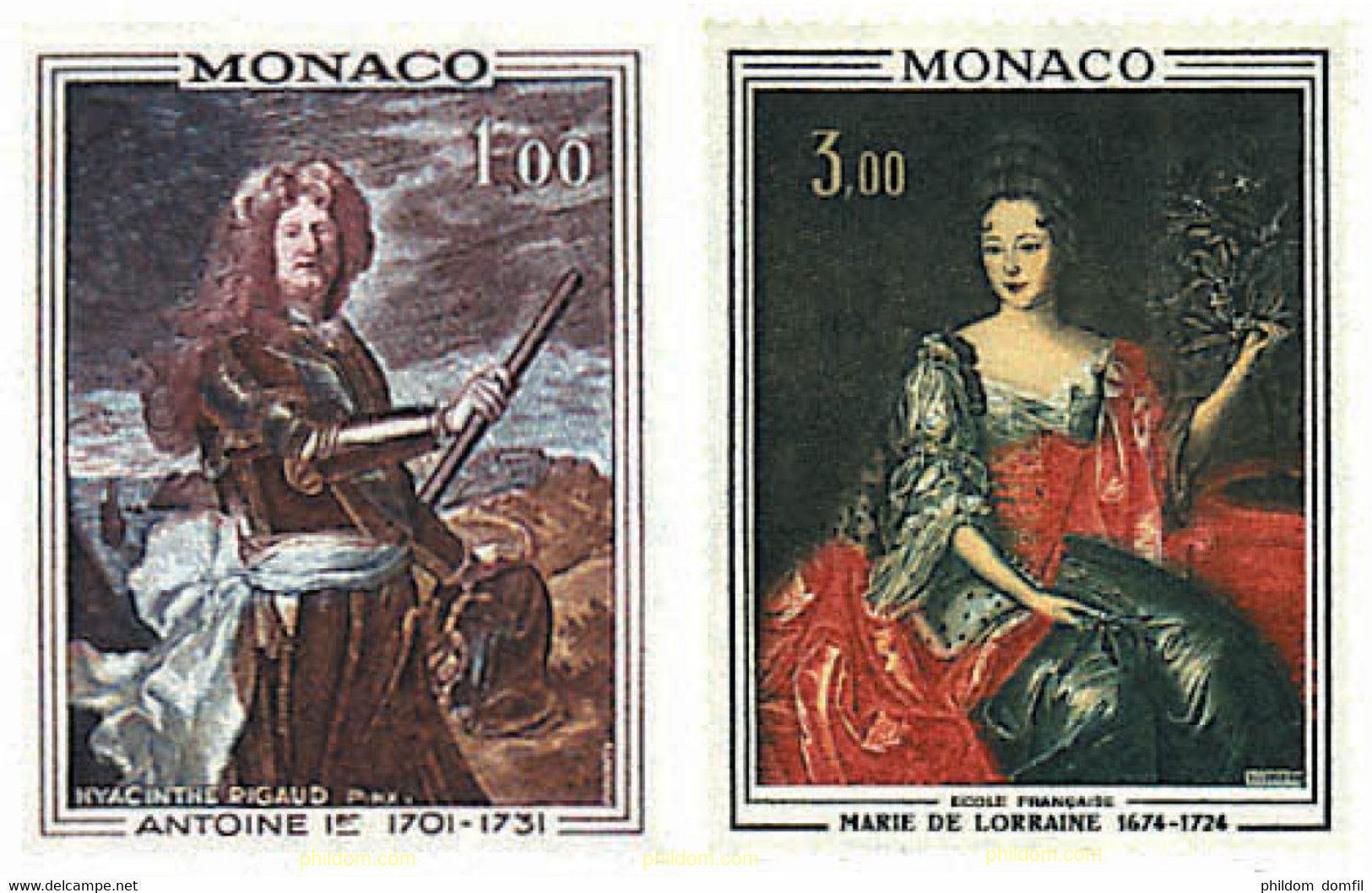 48560 MNH MONACO 1972 PRINCIPES DE MONACO - Autres & Non Classés