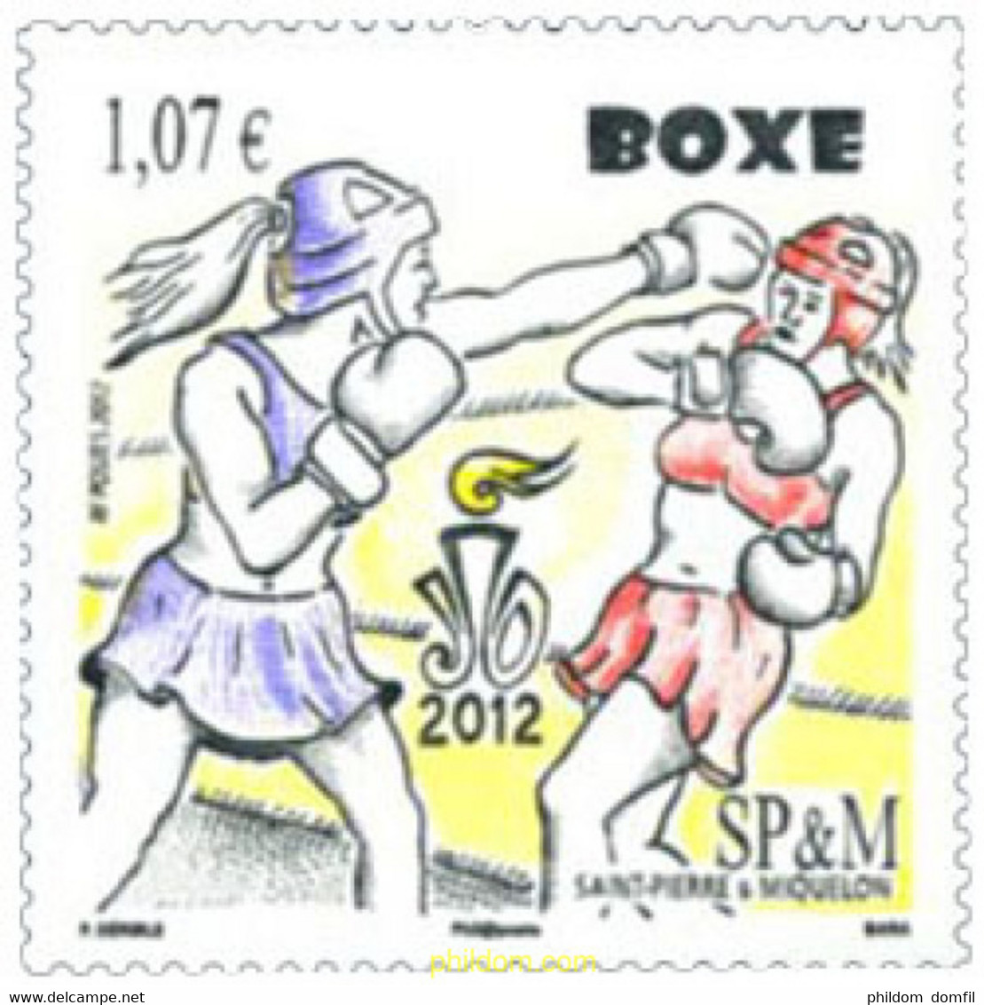 287662 MNH SAN PEDRO Y MIQUELON 2012 30 JUEGOS OLIMPICOS DE VERANO LONDRES 2012 - Gebruikt