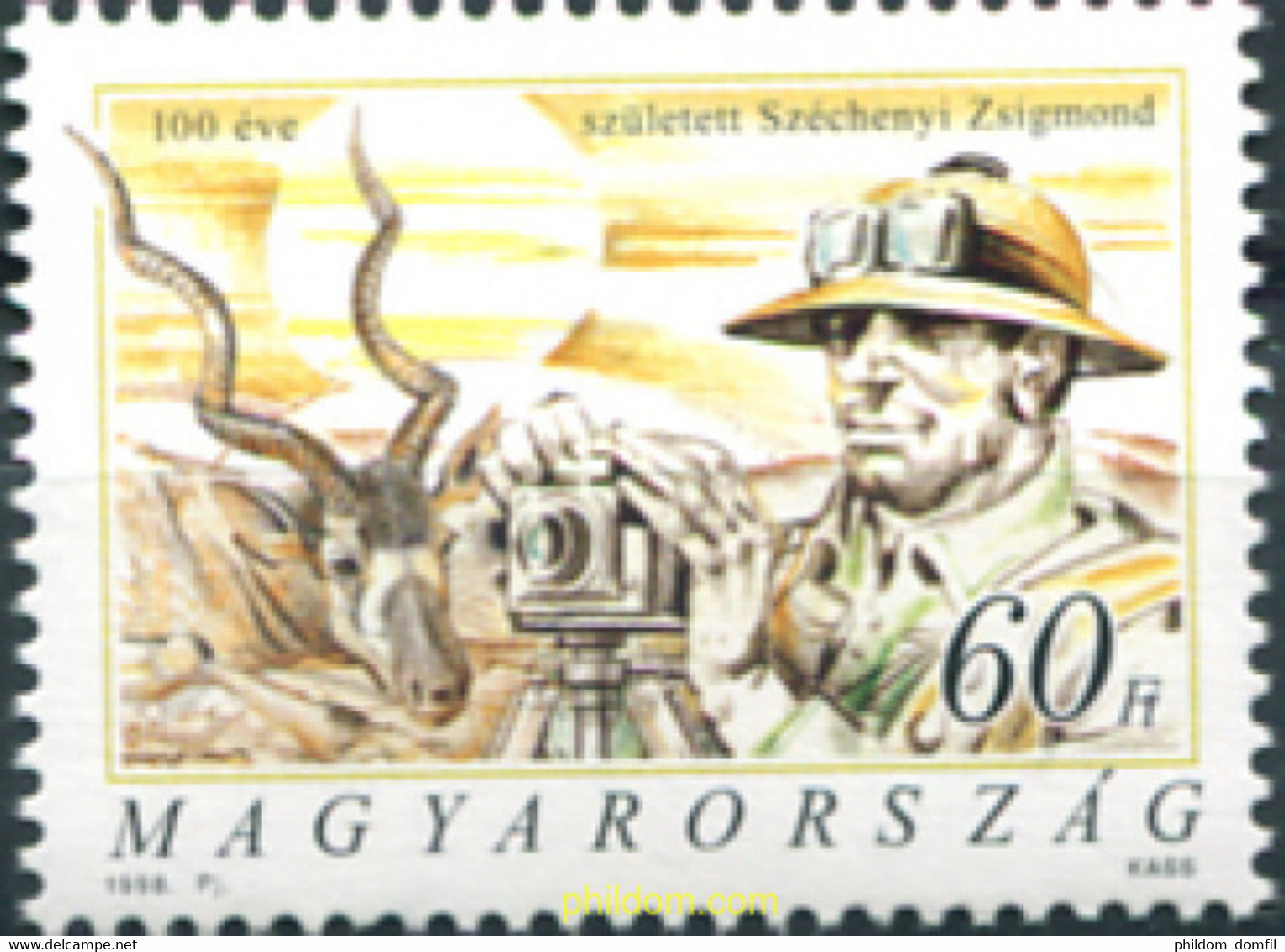 64367 MNH HUNGRIA 1998 PERSONAJES DE LEYENDA - Gebruikt