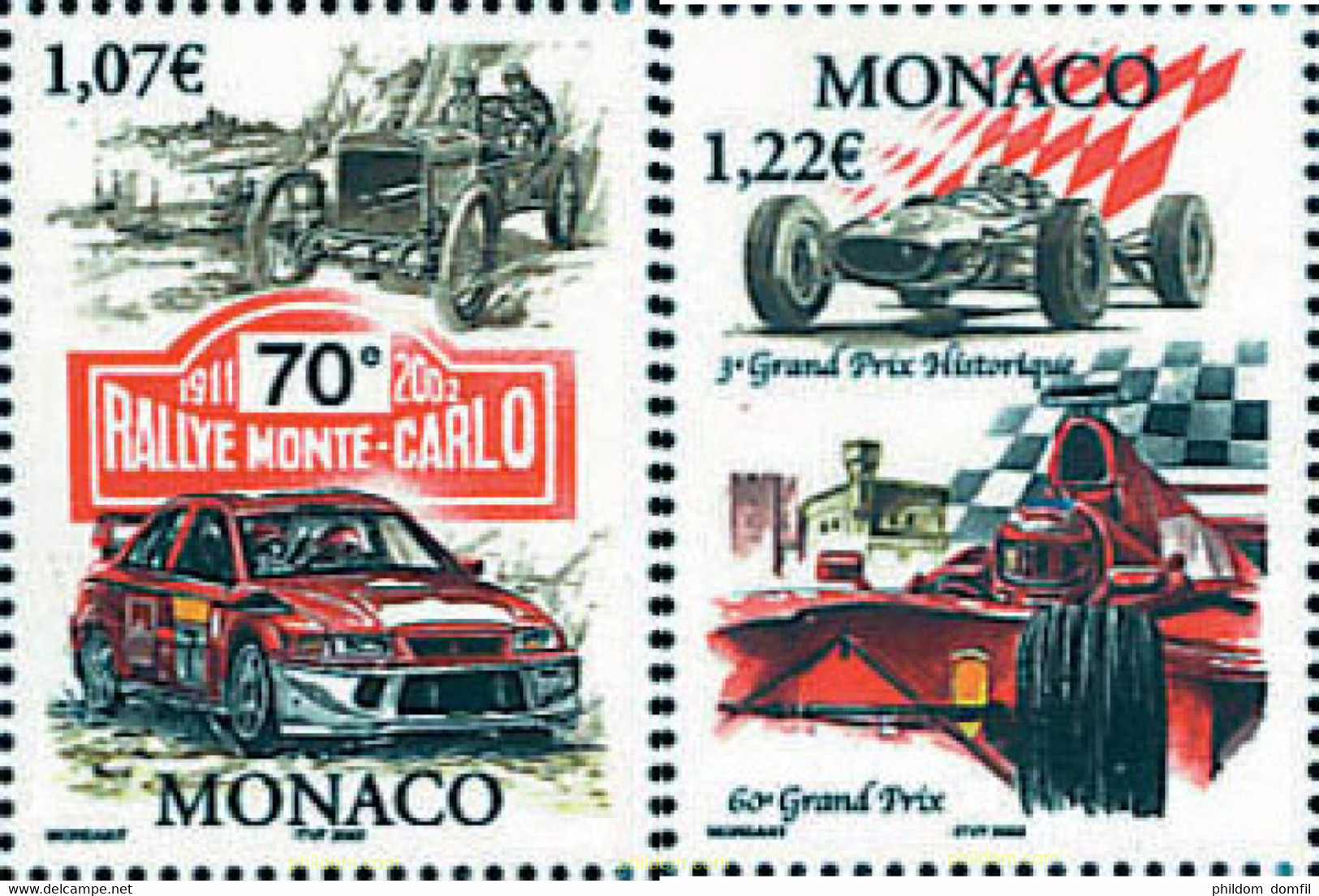 104216 MNH MONACO 2002 AUTOMOVIL CLUB DE MONACO - Other & Unclassified