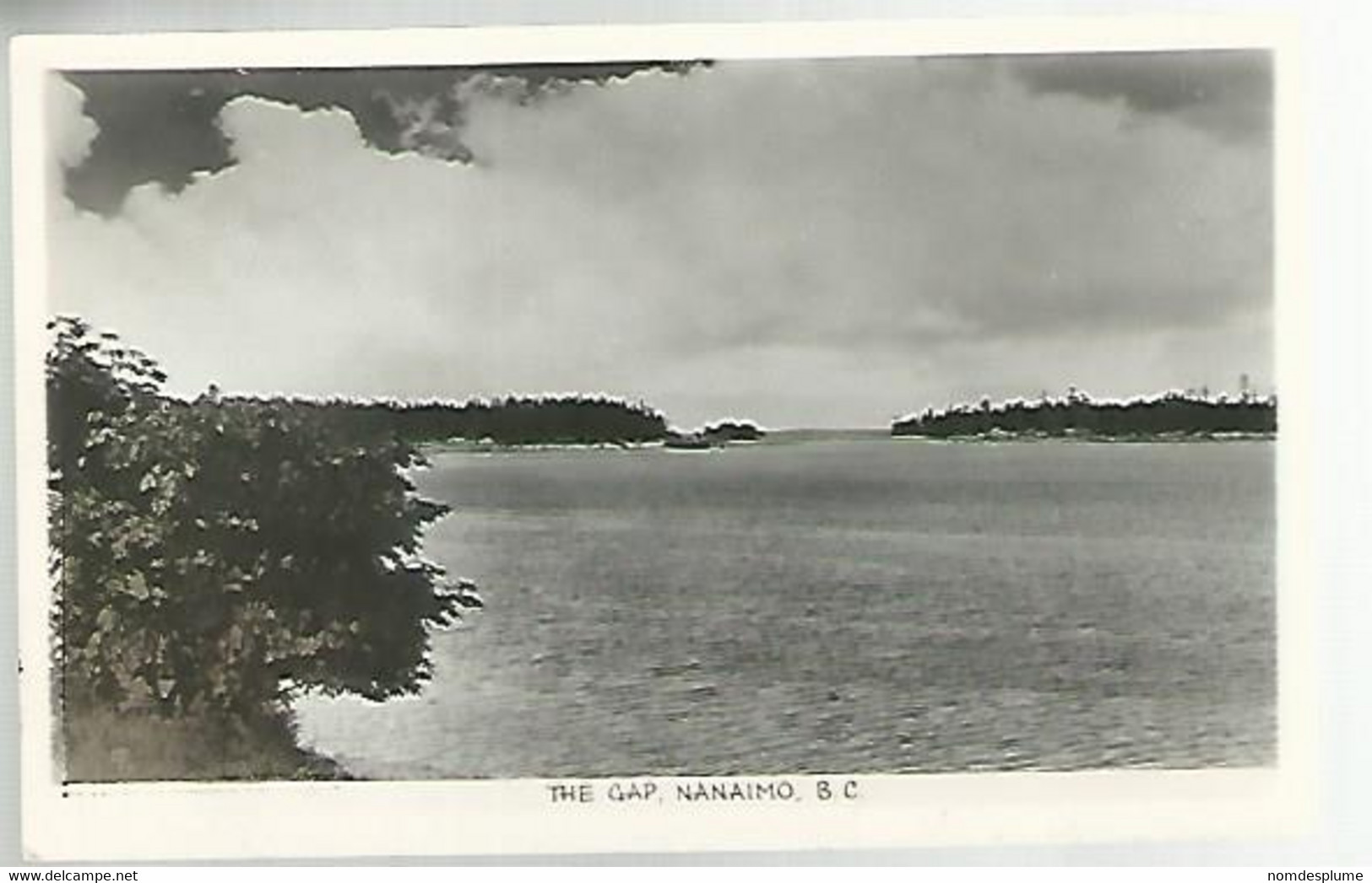 57845) Canada Vancouver Island The Gap Nanaimo Real Photo Postcard RPPC Undivided Back - Nanaimo