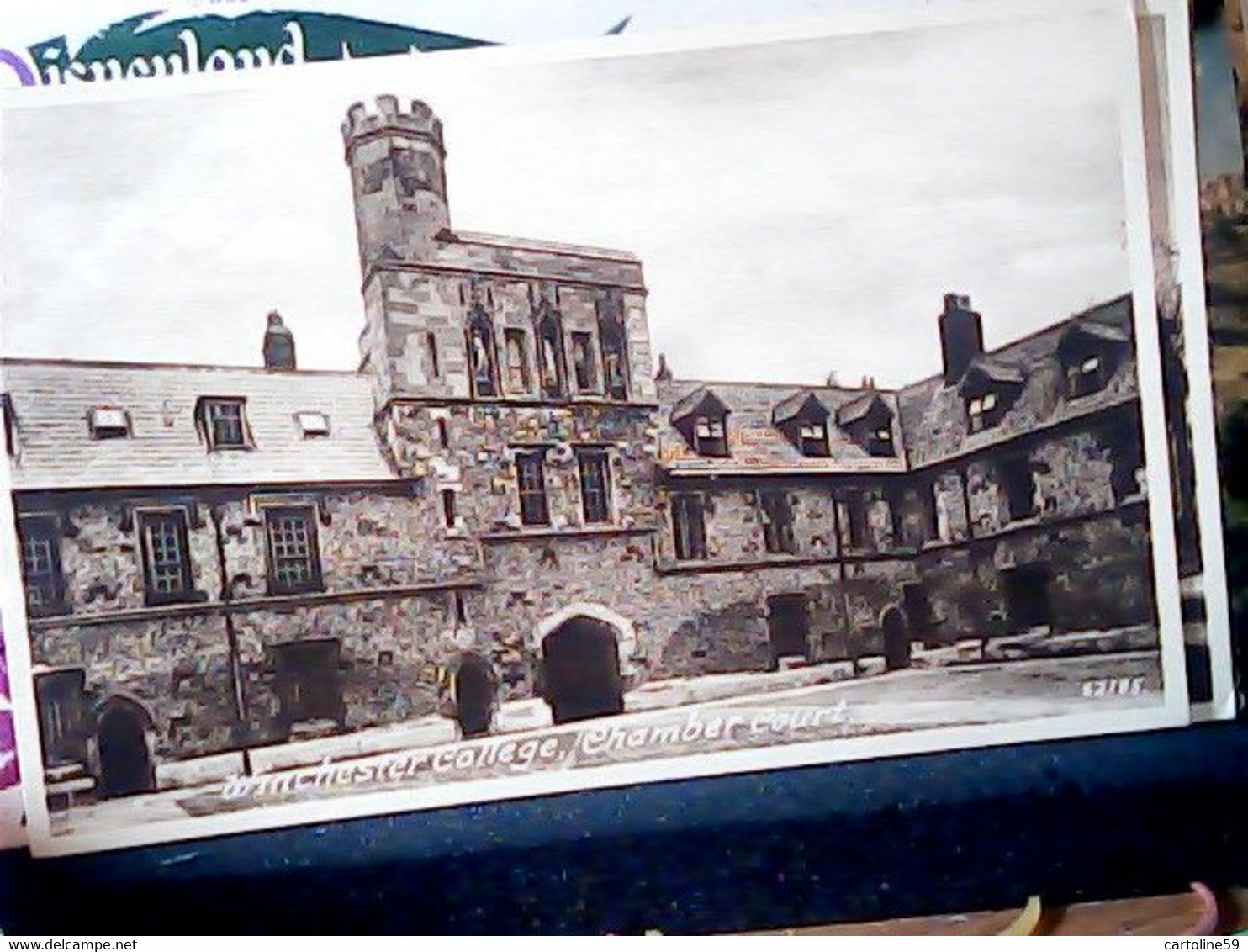 3 CARD ENGLAND WINCHESTER COLLEGE N1930  JG9001 - Winchester