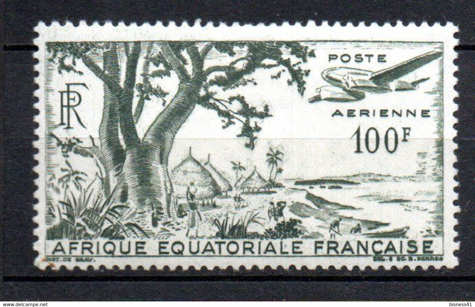 Col33 Colonie AEF Afrique  PA N° 51 Neuf X MH  Cote : 5,00€ - Ungebraucht