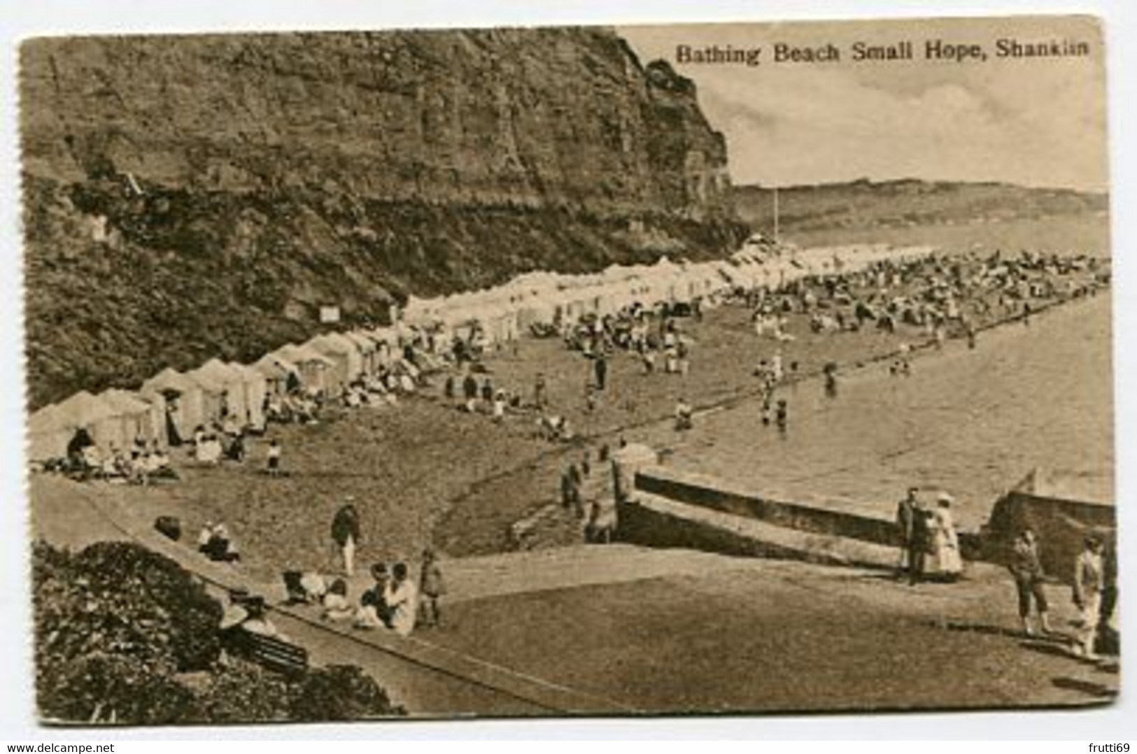 AK 118725 ENGLAND - Shanklin - Bathing Beach Small Hope - Shanklin