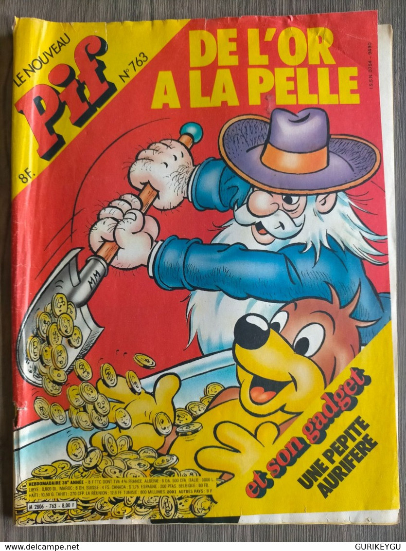 PIF GADGET N° 763 MALABAR YAKARI Les Prisonniers De L'ile  1983 - Pif & Hercule