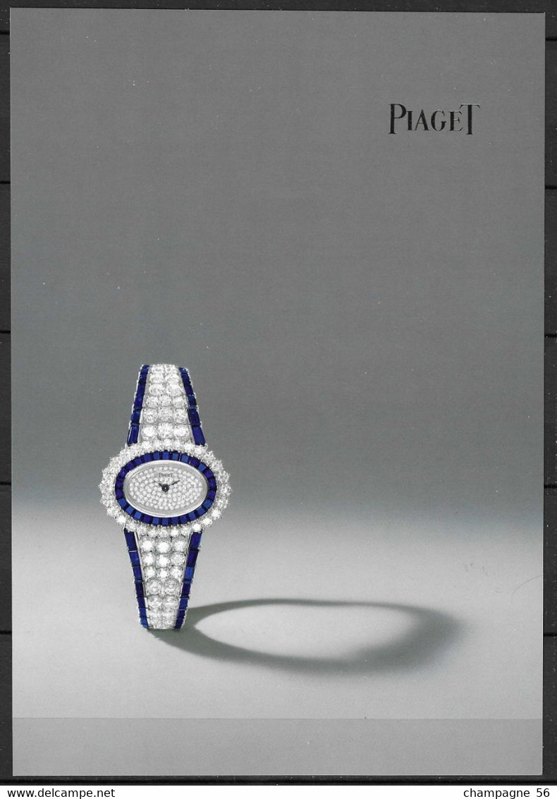 PIAGET  18 PHOTO SERIE LIMITEE EDITION N°  4  AVRIL 1983 IMPRIMEE EN SUISSE COUVERTURE  PHOTO BRILLANTE