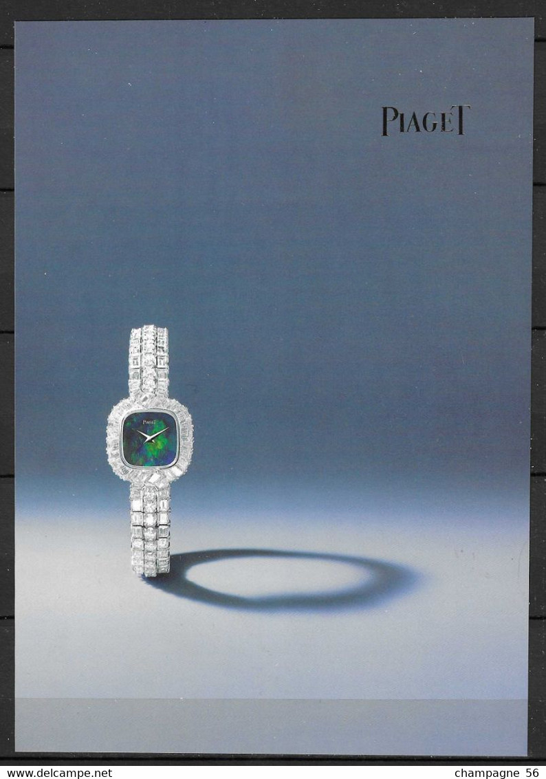 PIAGET  18 PHOTO SERIE LIMITEE EDITION N°  4  AVRIL 1983 IMPRIMEE EN SUISSE COUVERTURE  PHOTO BRILLANTE