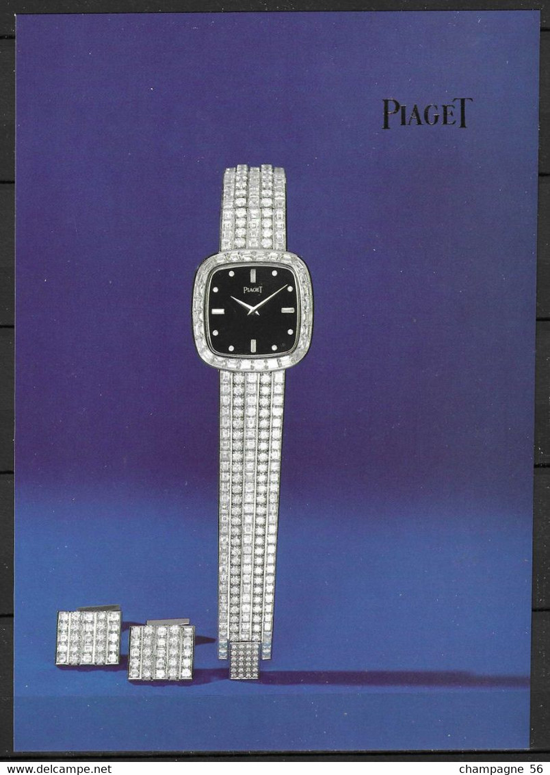 PIAGET  18 PHOTO SERIE LIMITEE EDITION N°  4  AVRIL 1983 IMPRIMEE EN SUISSE COUVERTURE  PHOTO BRILLANTE