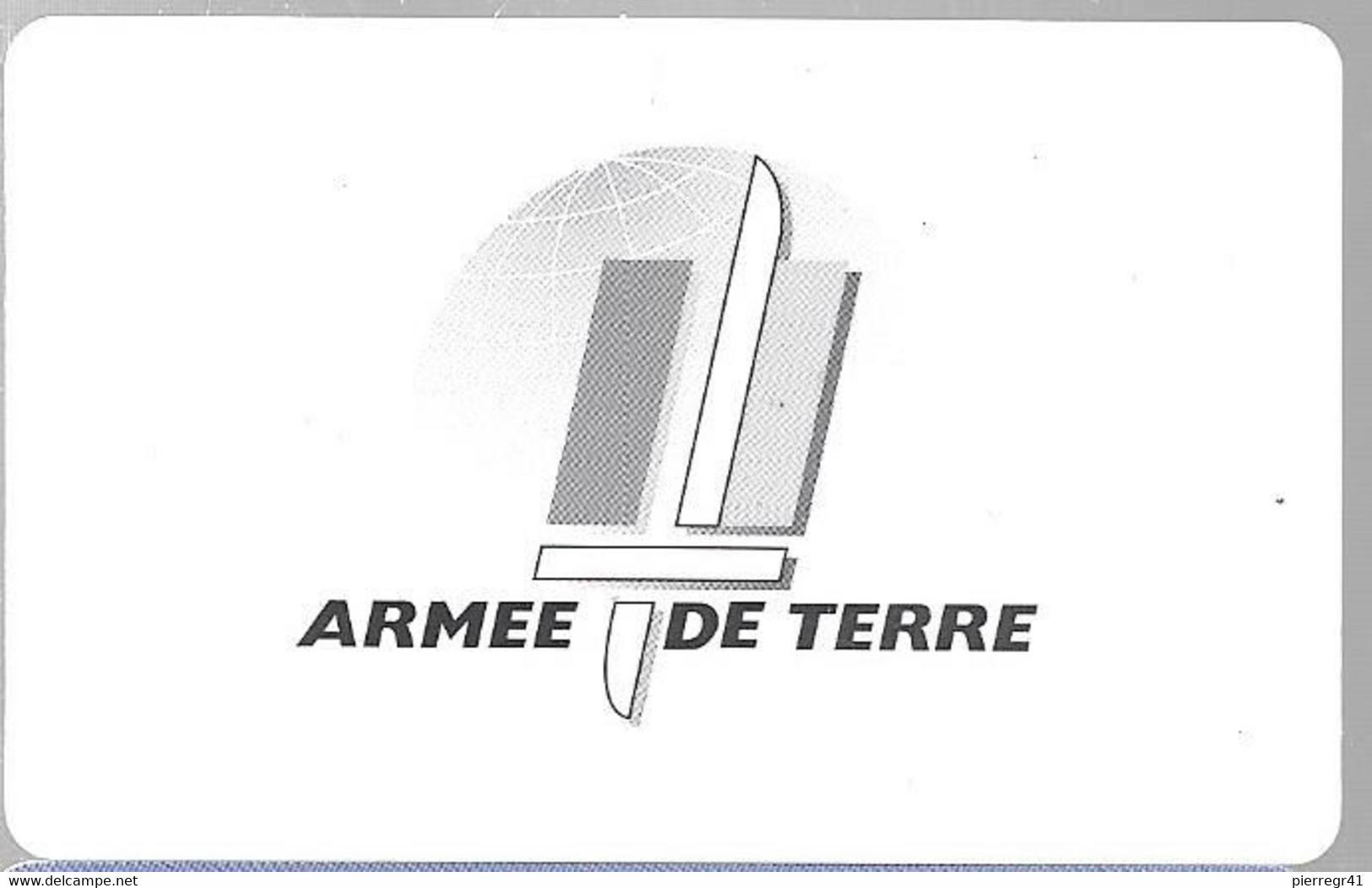 CARTE-PUCE-MILITAIRE- ECOPHONING-SFOR 15-150FF-V°ARMEE De TERRE-12500 Ex-VERTE-TBE - -  Schede Ad Uso Militare