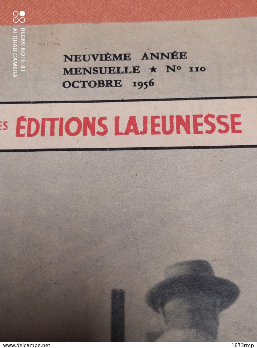 REVUE NATIONALE DE LA CHASSE ET LA SAUVAGINE N° 110 OCT 1956 - Frans