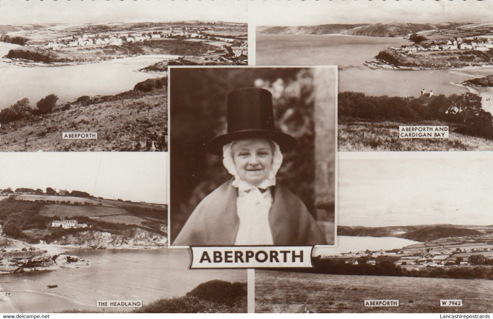 Postcard Aberporth PU 1961 My Ref B14712 - Cardiganshire