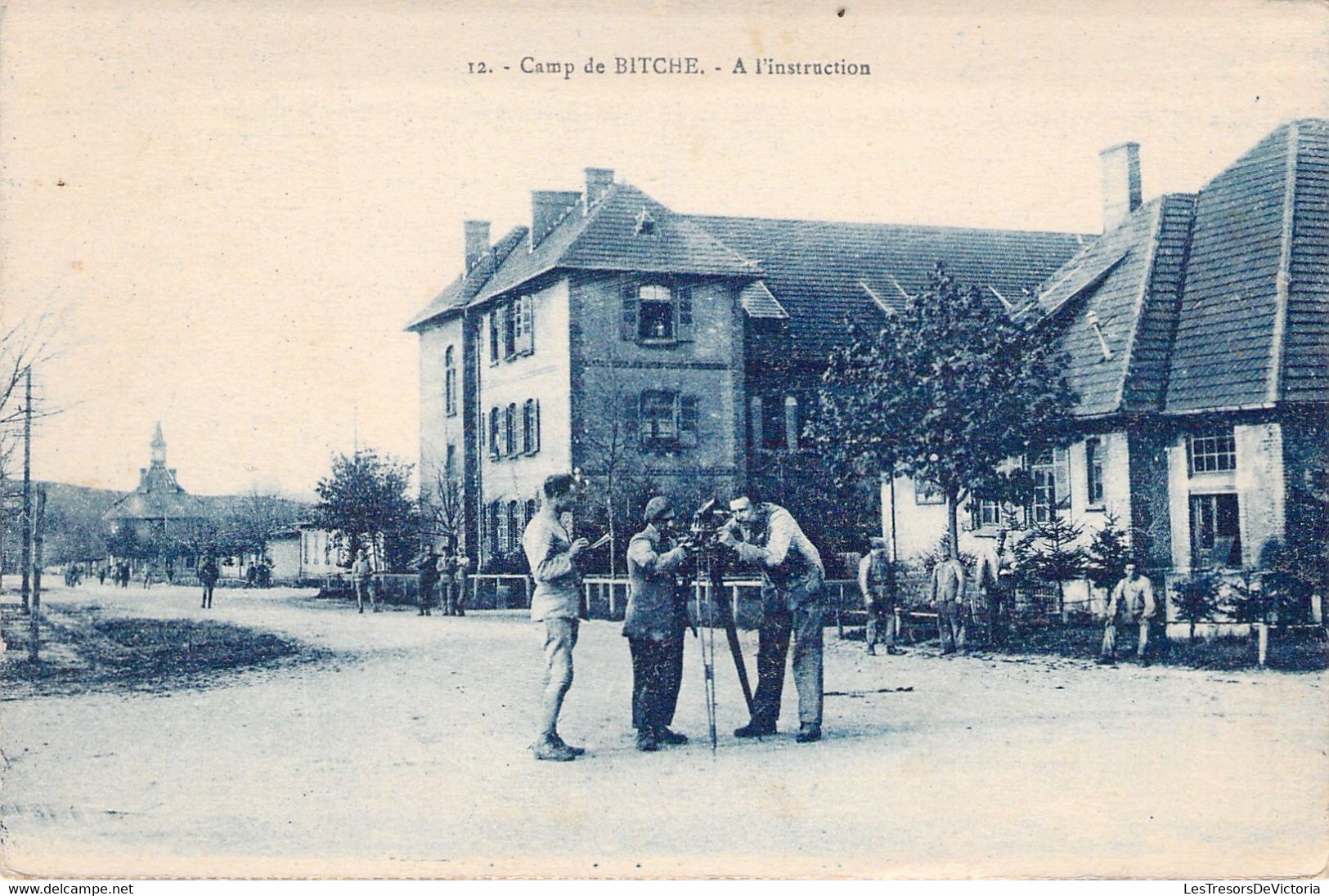 FRANCE - 57 - BITCHE - Camp De Bitche à L'instruction - Matériel Militaire - Carte Postale Ancienne - Bitche