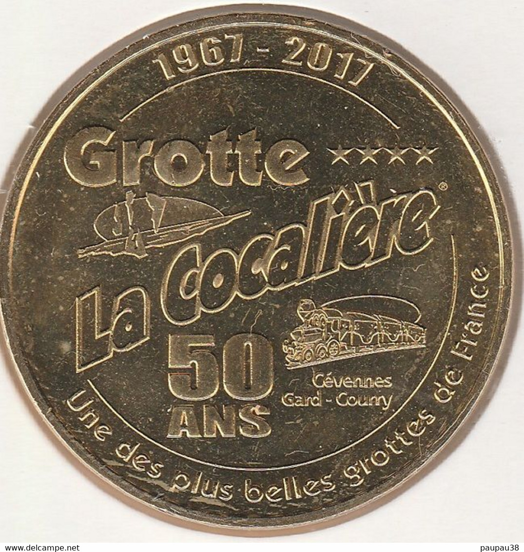 MONNAIE DE PARIS 2017 - 30 SAINT-AMBROIX Grotte De La Cocalière - 50 Ans - 2017