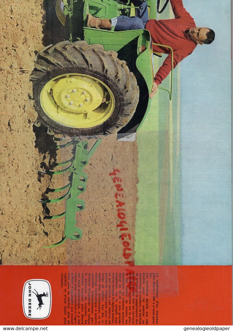 45- FLEURY LES AUBRAIS-RARE CATALOGUE JOHN DEERE- TRACTEURS  TRACTEUR DE 28 A 143 CH-AGRICULTURE-MACHINE AGRICOLE