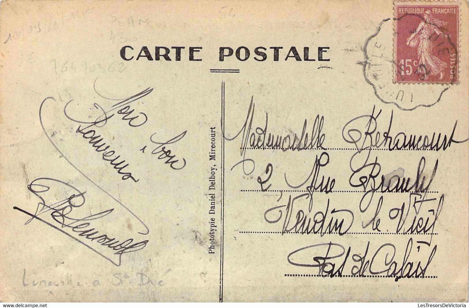 FRANCE - 54 - BACCARAT - Salle Des Fêtes - DD - Carte Postale Ancienne - Baccarat