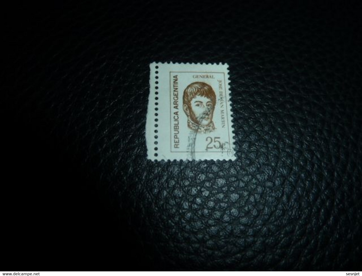 Republica Argentina - Général José De San Martin - 25 C. - Yt 881 - Sépia - Oblitéré - Année 1971 - - Used Stamps