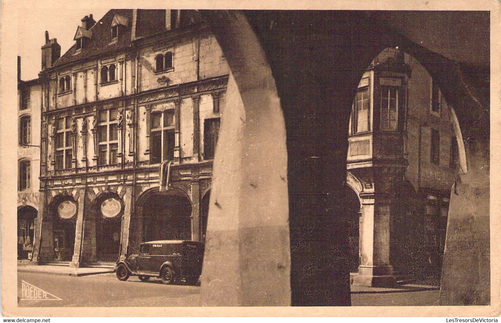 FRANCE - 54 - Pont A Mousson - La Maison Des 7 Péchés Capitaux Vu Depuis Les Arcades - Roeder - Carte Postale Ancienne - Pont A Mousson