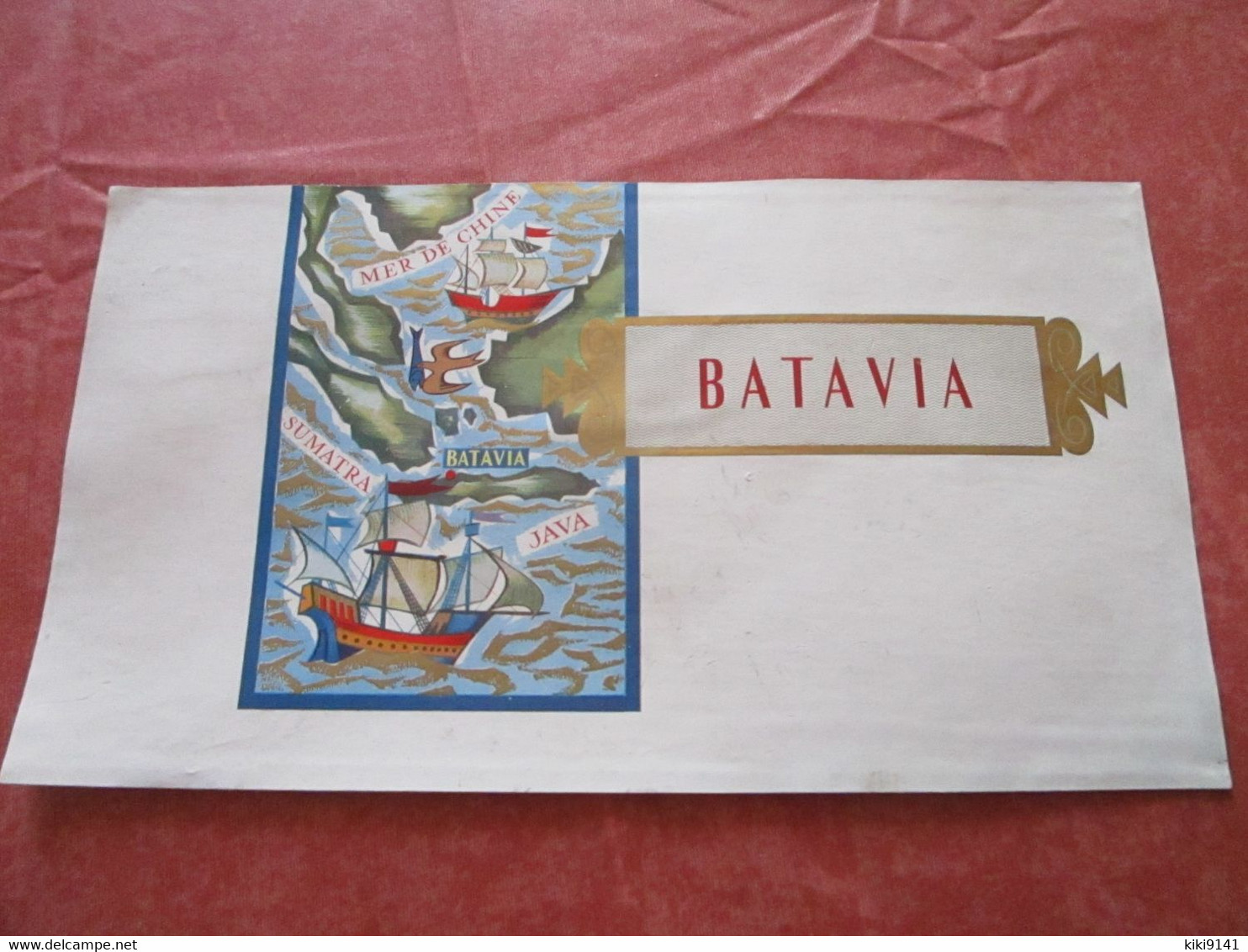 BATAVIA - Etiquette De Coffret De Cigares - Etiketten