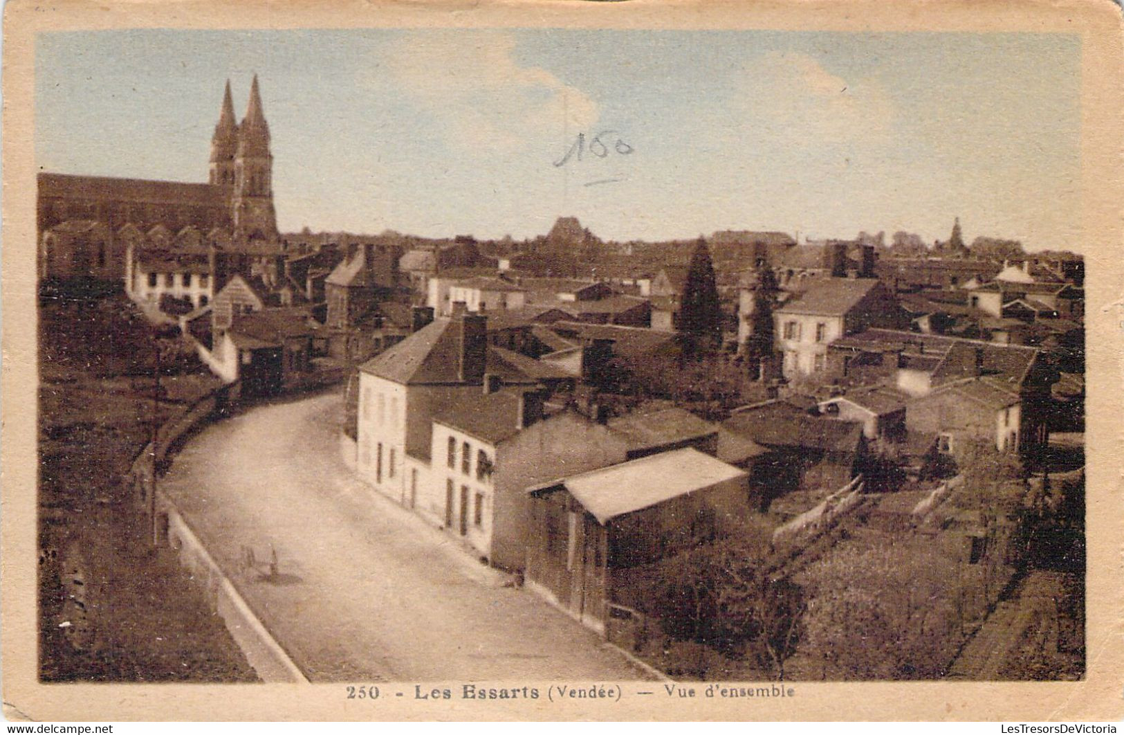 FRANCE - 85 - LES ESSARTS - Vue D'ensemble - Carte Postale Ancienne - Les Essarts