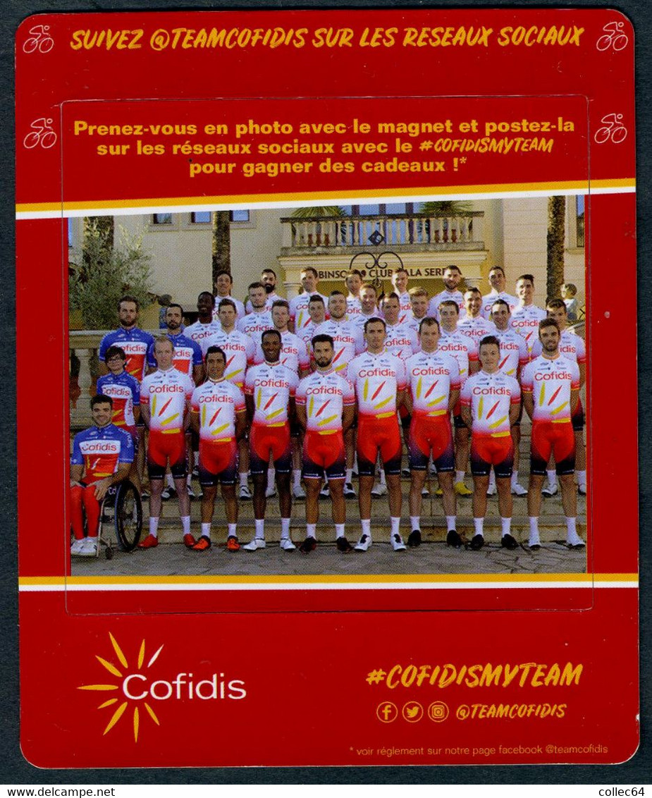 Equipe COFIDIS, Sponsor Du Tour De France - Advertising