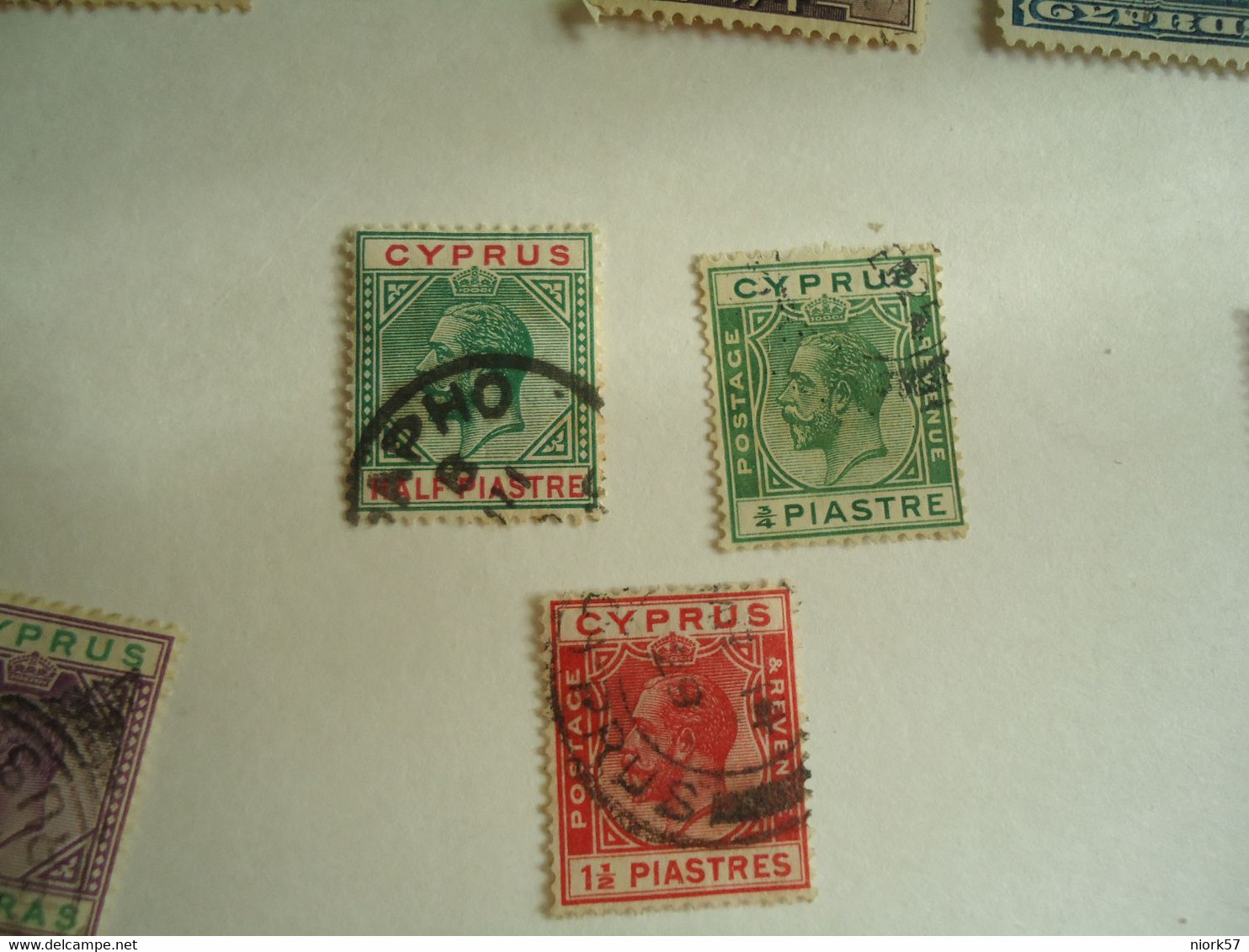 CYPRUS    USED STAMPS  3   KINGS WITH POSTMARK - Other & Unclassified