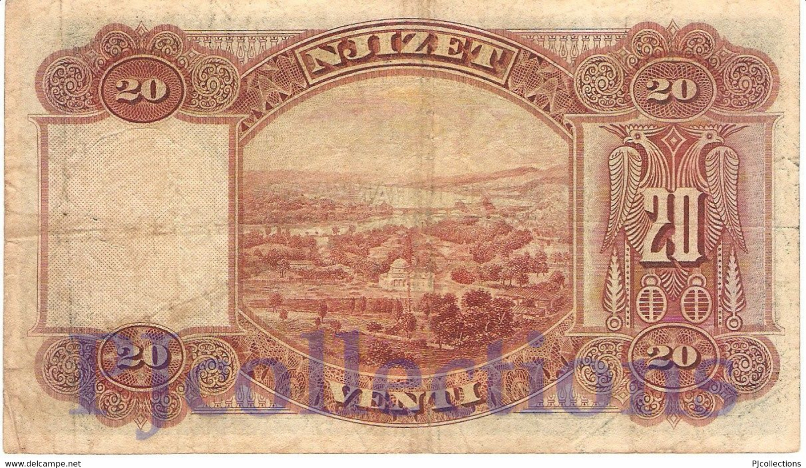 ALBANIA 20 FRANKA ARI 1926 PICK 3a AVF - Albanie