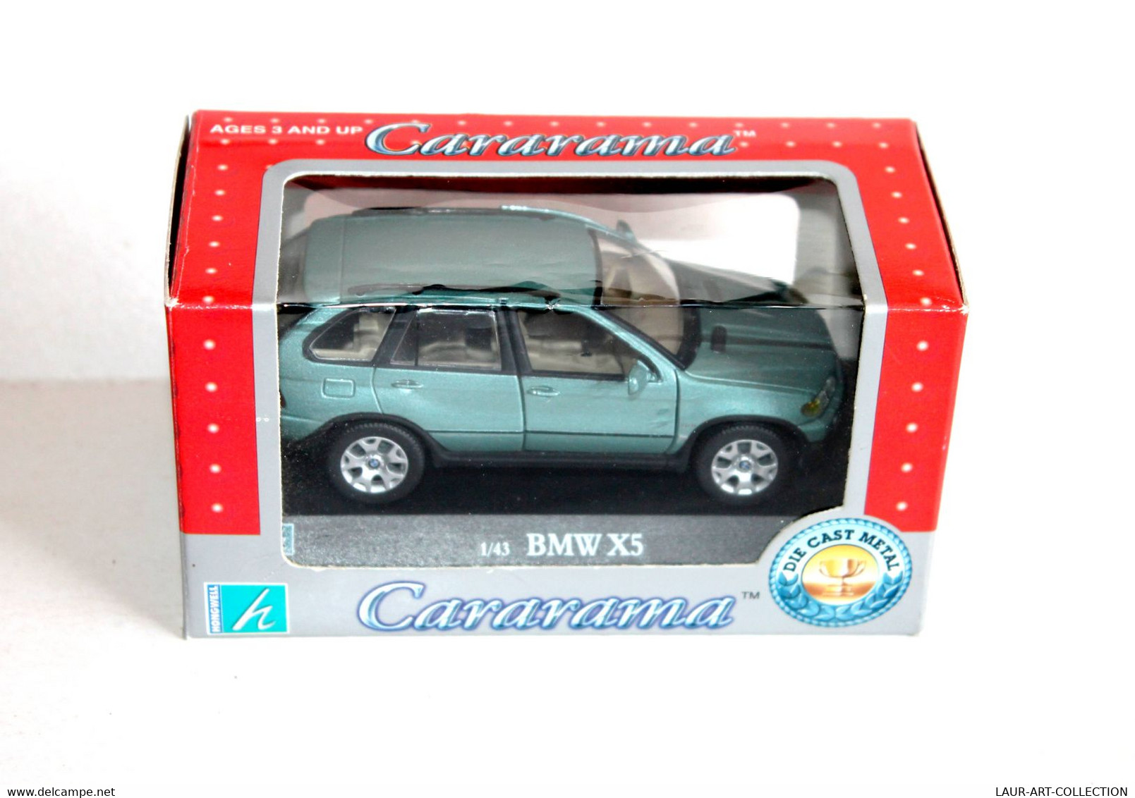 RARE! CARARAMA - BMW X5, MINIATURE 1/43 VOITURE AUTOMOBILE ANCIENNE MODEL REDUIT - ANCIEN VEHICULE COLLECTION  (2502.34) - Cararama (Oliex)