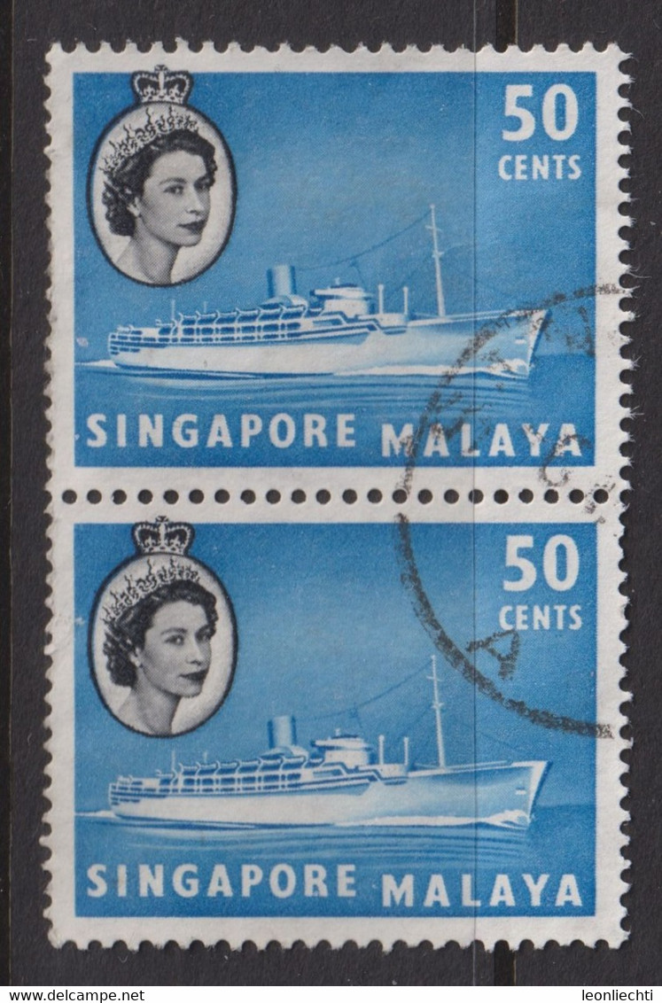 1955 Singapur - Malaya, Mi: SG 39 / Yt:SG 39, Chusan III (Liner) - Singapore (...-1959)