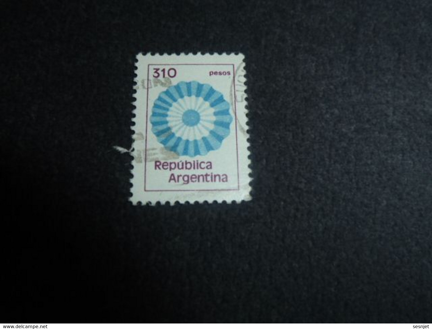 Republica Argentina - Rosace - 310 Pesos - Yt 1280 - 1288 - Multicolore - Oblitéré - Année 1981 - - Usati
