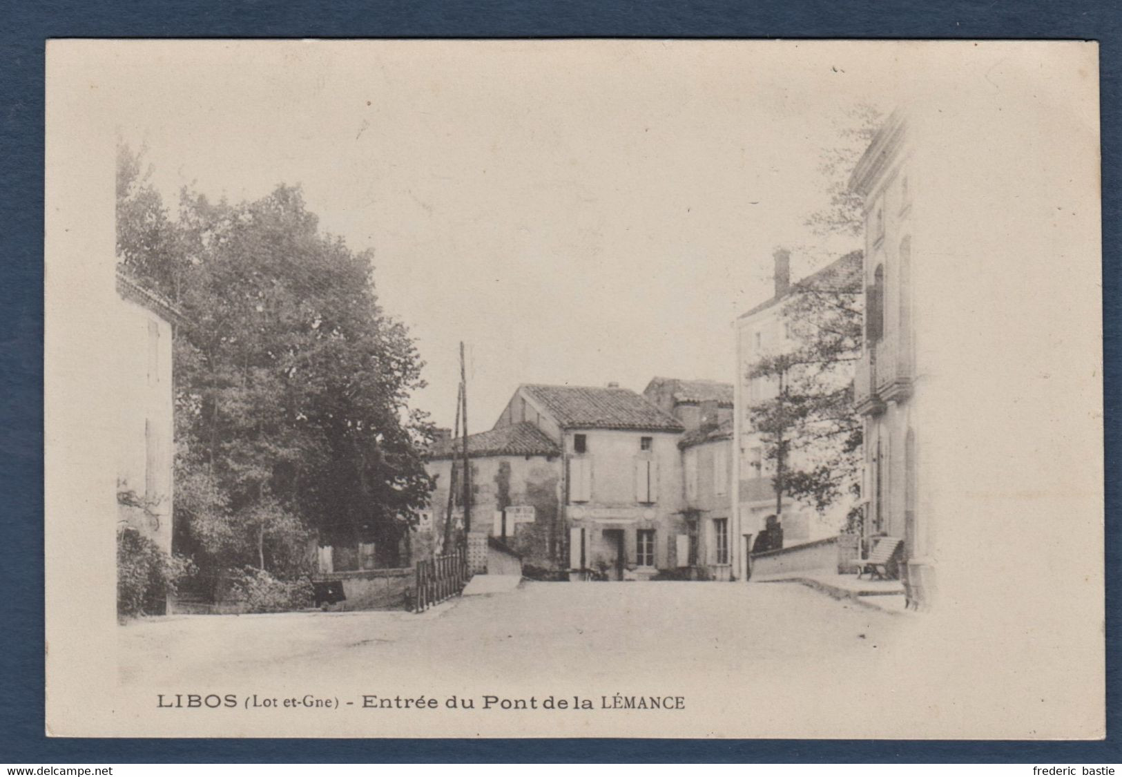 LIBOS - Entrée Du Pont De La Lémance - Libos