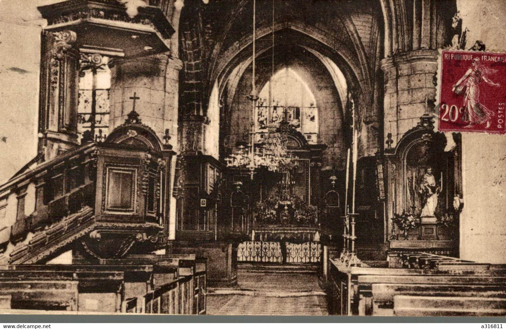 Attichy L Intérieur De L église - Attichy