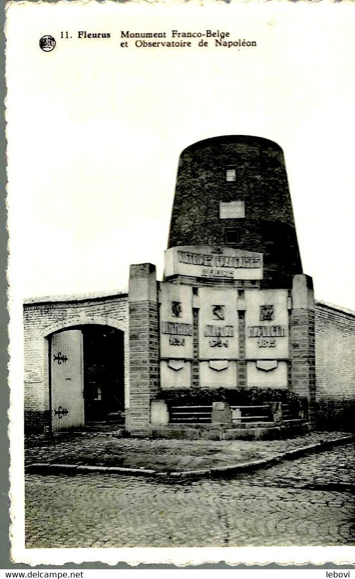 FLEURUS « Monument Franco-belge Et Observatoire De Napoléon » - Ed. Albert, Brux - Fleurus