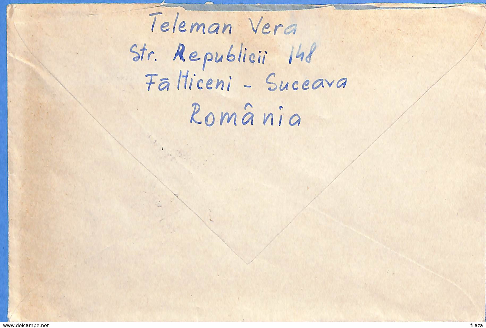 Lettre : Romania To Italy Singer DINO L00067 - Storia Postale