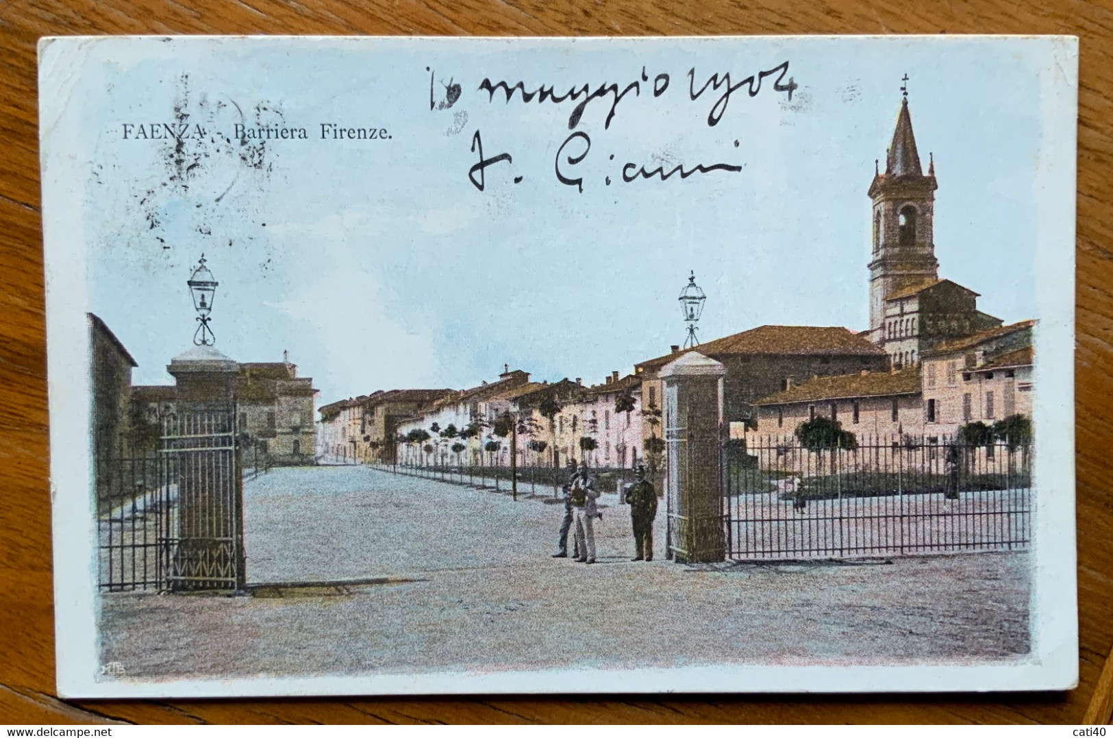 FAENZA - BARRIERA FIRENZE - VIAGGIATA 1904 - Faenza