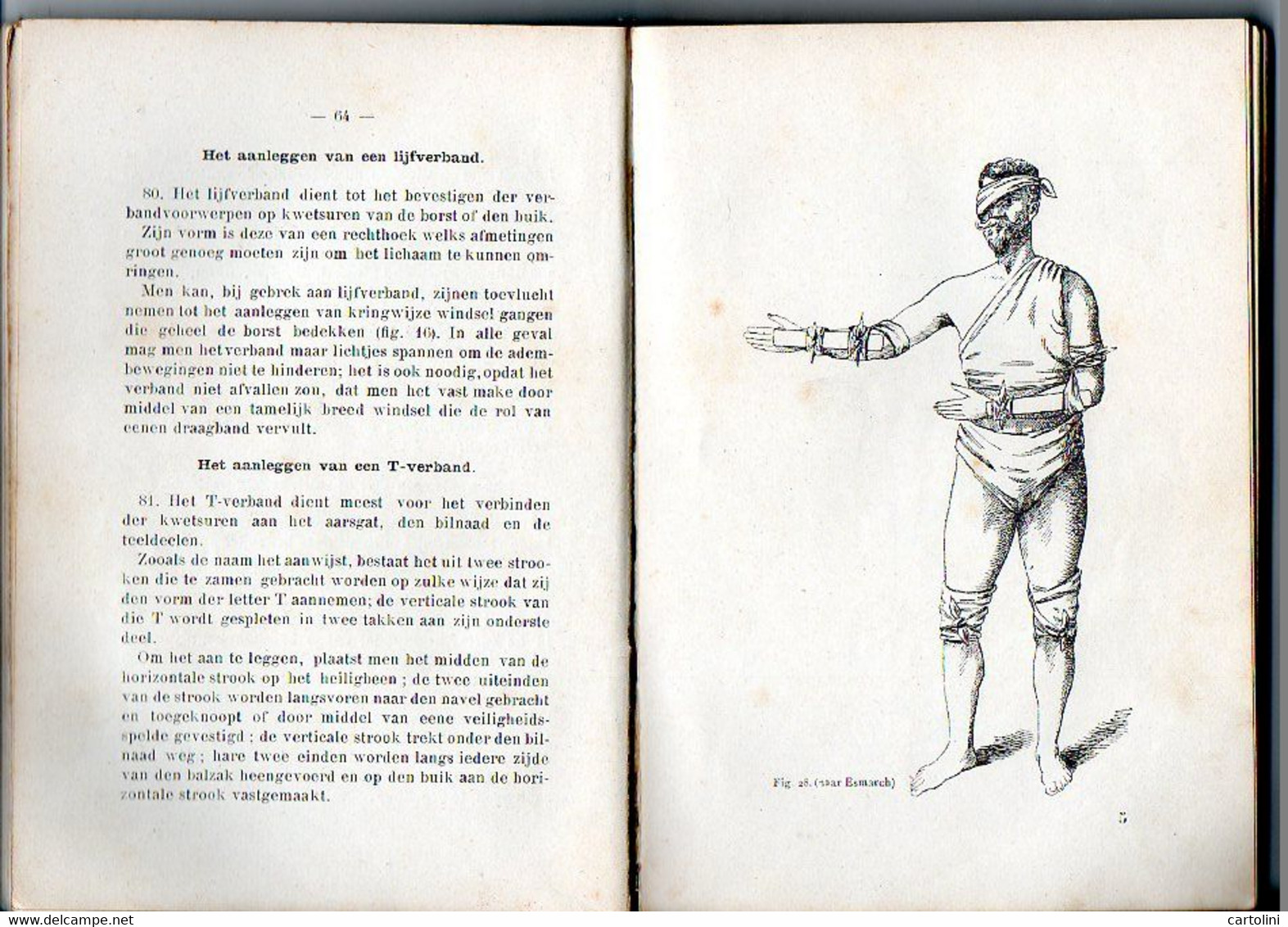 Zeldzaam Militair Militairen Ziekendrager Uitgave 1902 Met 92 Afbeeldingen 232 Blz - Holandés