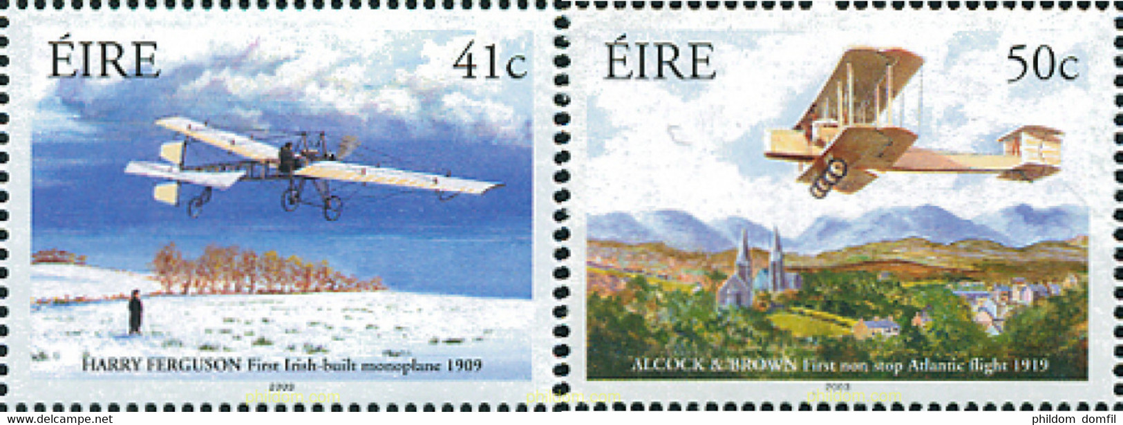 696863 MNH IRLANDA 2003 CENTENARIO DE LA AVIACION - Collections, Lots & Séries