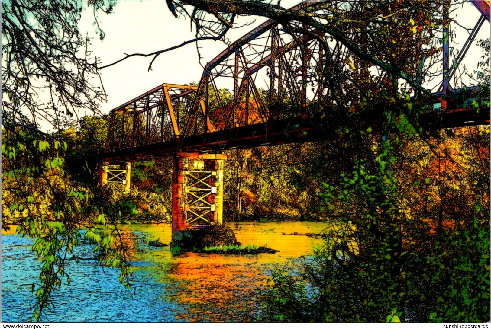 Georgia Albany Bridge Over Flint River - Albany