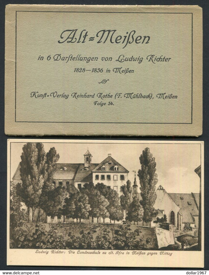 4 Card Darftellungen Von Ludwig Richter 1828 - 1856    - Not  USED - 2 Scans For Condition.(Originalscan !!) - Richter, Ludwig