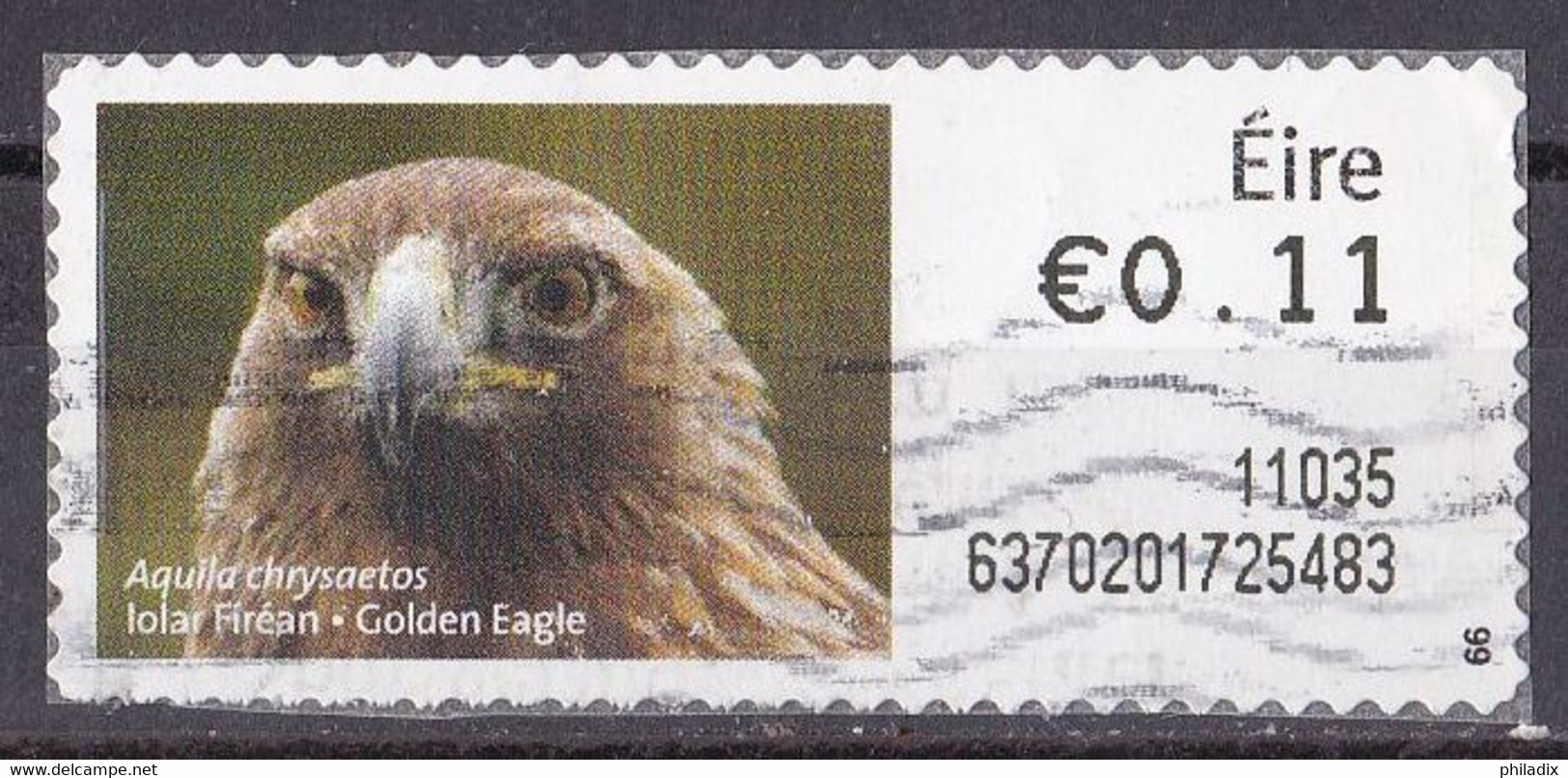 Irland ATM Marke (0,05) Adler (A-3-11) - Franking Labels