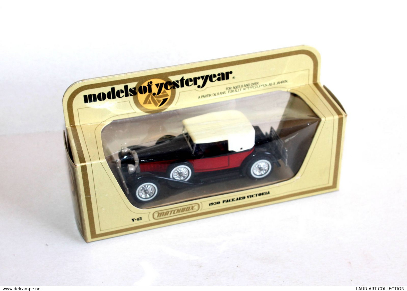 MATCHBOX, MODELS OF YESTERYEAR - Y-15 PACKARD VICTORIA 1930, MINIATURE 1/46 AUTO - MODELE REDUIT DE COLLECTION (2502.67) - Matchbox